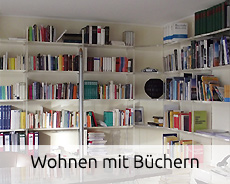 Wohnen mit Büchern